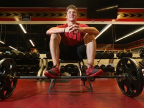 Ottawa Senators' Curtis Lazar poses for a photo at the Canadian Tire Centre in Ottawa Tuesday, July 21, 2015. Tony Caldwell/Ottawa Sun/Postmedia Network