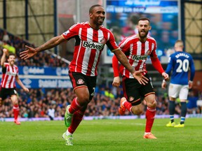 Former Toronto FC player Jermain Defoe, who now plays for Sunderland of the English Premier League, is back in town for a friendly against his former club. (Action Images via Reuters)