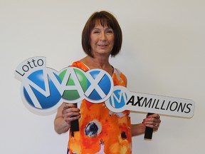 Winnipegger Wendy Smith-Peden won $1 million on the July 10 Lotto Max draw. (SUPPLIED PHOTO)