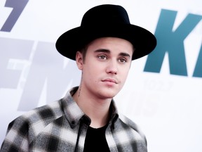 In this May 9, 2015 file photo, Justin Bieber arrives at Wango Tango 2015 in Carson, Calif. (Photo by Richard Shotwell/Invision/AP, File)