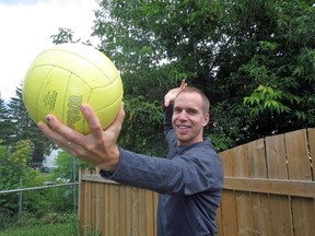 SUBMITTED PHOTO
Centre Hastings Campus Life director, Joel Martin, is gearing up for Quinte Youth For Christ/Youth Unlimited's first-time beach volleyball camp this August. The not-for-profit is also hosting free movie nights this summer.