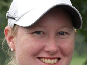 Picton’s Casey Ward has a one-shot lead heading into Thursday’s final round of play at the Ontario women’s senior and mid-amateur championships at Bath’s Loyalist Country Club. (Whig-Standard file photo)
