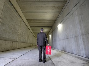 On July 9, Watson gave a tour of the LRT Tunnel which goes under Algonquin College. (Tony Caldwell/Postmedia Network)