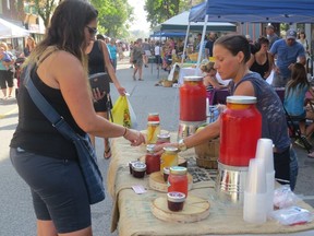 Last year, the first time the market moved downtown, it was able to attract hundreds of people to Strathroy's core.