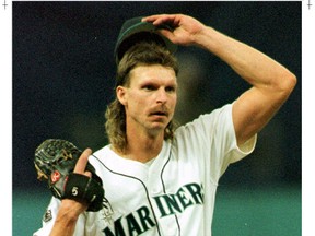 It didn't take Seattle Mariners fans long to discover who Randy Johnson was when he came over from the Expos in 1989 as part of a three-pitcher package for lefty Mark Langston. (Sun files)