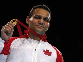 Boxer Samir (Sammy) El Mais had  to withdraw from the Pan Ams because of a concussion. (AFP)
