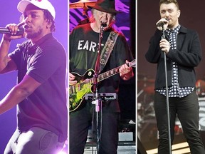Kendrick Lamar, Neil Young and Sam Smith are just some of the acts playing this year's Wayhome Music Festival (WENN.COM)