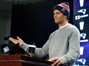 The NFL players' union has proposed a settlement on Patriots quarterback Tom Brady's four-game suspension last week, but has not gotten a response from the NFL. (Elise Amendola/AP Photo/Files)