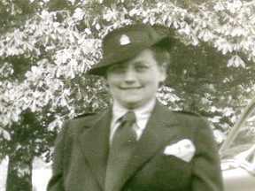 Ida in uniform during World War II.
