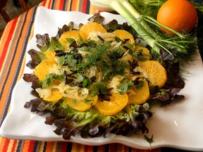 Orange and Fennel Salad. (MORRIS LAMONT, The London Free Press)