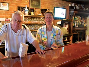 Tim and Doris Weiler at The Copper Mug. CHRIS ABBOTT/TILLSONBURG NEWS