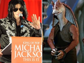 Michael Jackson wanted to play Jar Jar Binks in Star Wars. (WENN/Handout)