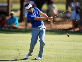 Australian golfer Robert Allenby has withdrawn from the Canadian Open Friday, a day after his caddie walked off the golf course following a dispute over club selection. (John David Mercer/USA TODAY Sports)