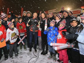 Sarnia is on the shortlist to become one of 24 communities to host Rogers Hometown Hockey during the upcoming NHL season. Officials from the city, Tourism Sarnia-Lambton and Roger Media Inc. have had ongoing discussions about bringing the tour to Sarnia, possibly Dec. 19 and 20. (James Masters, Postmedia Network)