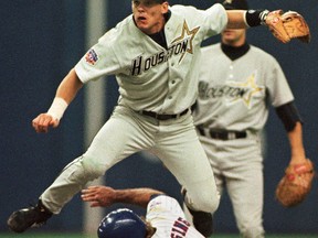 Craig Biggio played his entire 20-year career with the Astros and was an all-star at two different positions (catcher and second base). (Toronto Sun files)