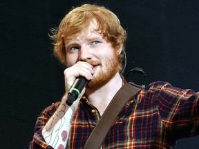 Ed Sheeran. (WENN.com photo)