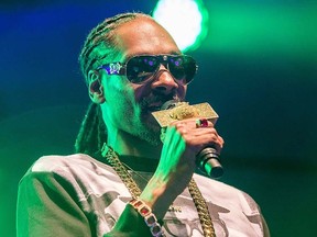 Rapper Snoop Dogg performs in Uppsala, Sweden, July 25, 2015. REUTERS/Marcus Ericsson/TT News Agency