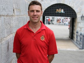 Greg Gouthro, events and operations coordinator at Fort Henry National Historic Site of Canada, is in the process of hiring new scare actors for Fort Fright coming Oct. 1 in Kingston, Ont. on Saturday July 25, 2015. Steph Crosier/Kingston Whig-Standard/Postmedia Network