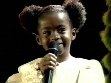 Whitney Houstons' daughter Bobbi Kristina in December, 2002 (WENN.COM)