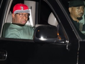 Musician Bobby Brown is seen being driven from the Peachtree Christian Hospice after Bobbi Kristina Brown passes away on July 26, 2015 in Duluth, Georgia.   Marcus Ingram/Getty Images/AFP