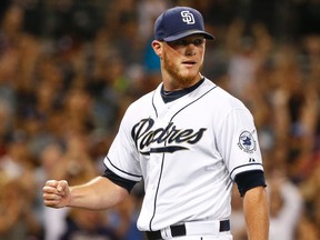 There was some buzz this weekend that the Blue Jays were talking to the San Diego Padres about closer Craig Kimbrel. (LENNY IGNELZI/AP)