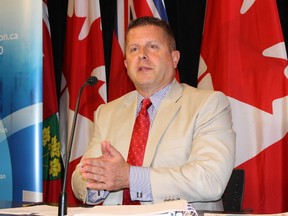 Ontario Ombudsman Andre Marin releases his 10th annual report during a media conference held at Queen's Park on Tuesday, July 28, 2015. (ANTONELLA ARTUSO/Toronto Sun)