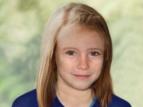 Madeleine McCann is seen how she may have looked as her ninth birthday approached, in this computer-generated handout file photograph released in London on April 25, 2012. (REUTERS/Metropolitan Police/Handout/Files)