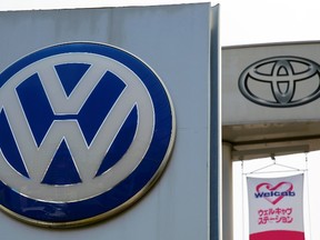 Volkswagen overtook Toyota as the world's largest carmaker by sales in the first half, achieving its long-held ambition three years ahead of target. (REUTERS/Toru Hanai/Files)