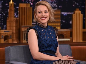 Rachel McAdams. 

Theo Wargo/NBC/Getty Images for "The Tonight Show Starring Jimmy Fallon"/AFP