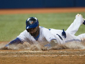 Shortstop Jose Reyes was dealt to the Colorado Rockies by the Blue Jays last Monday night. (Jack Boland/Toronto Sun)