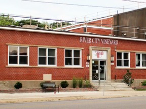 Neighbours met at River City Vineyard, a church and community centre near downtown Sarnia, Tuesday evening to discuss the future of the homeless shelter. A lack of supervision for those staying in the shelter was the main concern of neighbours. (Chris O’Gorman/ Sarnia Observer)
