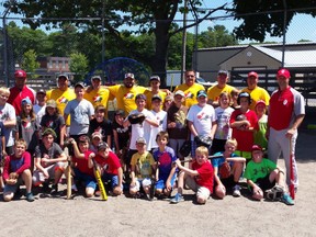 Sudbury Star columnist Jean-Gilles Larocque recently represented Baseball Canada at a Hockey Canada skills development camp. Photo supplied