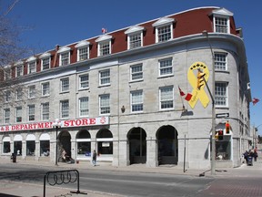 The former S&R Department Store at the foot of Princess Street in Kingston. (Whig-Standard file photo)