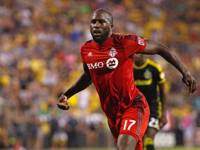 Jozy Altidore replaced teammate Sebastian Giovinco at the MLS all-star game on Wednesday. (USA TODAY SPORTS)
