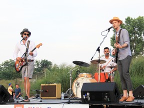 The Walkervilles are shown playing the Grand Bend Beach last summer. The band will be back Monday performing at the beach as part of the free weekly Summer Sunset Sounds concert series. The show begins at 7 p.m. Handout/Sarnia Observer/Postmedia Network