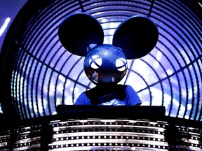 Joel Zimmerman – better known as deadmau5 - is seen performing in this handout photo. The electronic producer headlined night one at the Veld Music Festival on Saturday, Aug. 1. (Photo courtesy of Danny Mahoney)