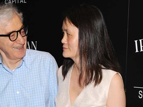 Woody Allen and wife Soon-Yi Previn. 

Craig Barritt/Getty Images for FIJI Water/AFP