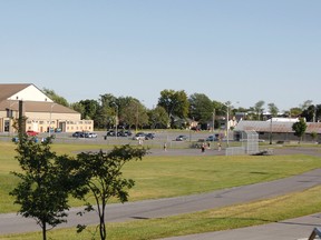 The Memorial Centre seen from the corner of Concession and Nelson Streets in Kingston. (Julia McKay/The Whig-Standard)