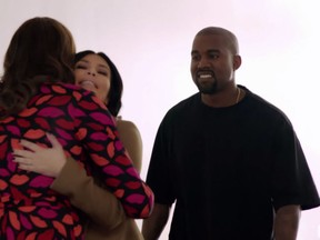 Kim and Kanye meet Caitlyn Jenner on 'I Am Cait' (Handout)