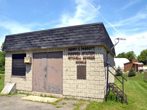 The Harry Parrott pumping station on Herbert Street in Mitchell. GALEN SIMMONS/MITCHELL ADVOCATE