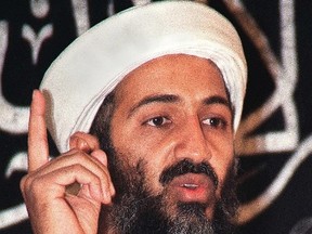 This undated file photo shows former, late al-Qaeda leader Osama bin Laden at an undisclosed place inside Afghanistan.   AFP PHOTO / FILES