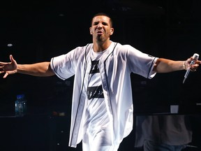 Toronto rapper Drake at the Molson Amphitheatre August 5, 2013 for OVO Fest. (Craig Robertson/Toronto Sun)