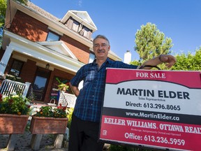 Realtor Martin Elder spoke with the Ottawa SUN about the Ottawa housing market. Friday July 31, 2015. Errol McGihon/Ottawa Sun/Postmedia Network
