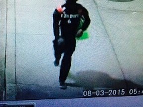 In this Monday, Aug. 3, 2015, still image from a surveillance video provided by Los Angeles Airport Police, shows a French-speaking Special Olympics athlete who has gone missing. (Los Angeles Airport Police via AP)