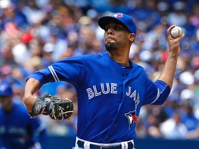 New Blue Jays pitcher David Price is eligible to become a free agent at the end of the season. (Michael Peake/Toronto Sun)