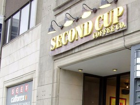 A Second Cup coffee shop in Toronto. (Wikimedia Commons/GTD Aquitaine/HO)