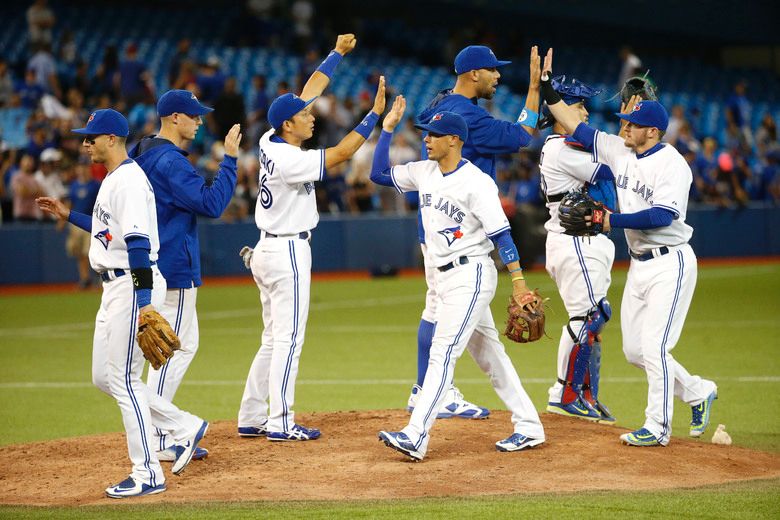 Toronto Blue Jays earn victory in Kansas City behind ageless Mark Buehrle