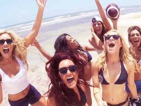 Toronto Argo Cheerleaders perform their latest music video.