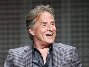 Cast member Don Johnson from "Blood & Oil" speaks at a panel for the ABC television series during the Television Critics Association Cable Summer Press Tour in Beverly Hills, California August 5, 2015. REUTERS/Danny Moloshok