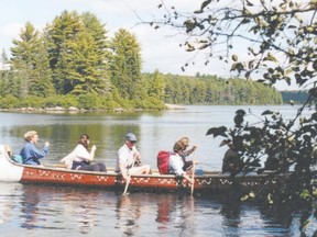 Reconnect with nature in Algonquin Provincial Park in a Voyageur canoe. (Jim Fox/Special to Postmedia News)
